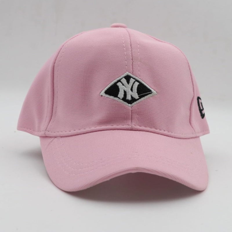 JAMONT Kids Baseball Cap, NY Design, Adjustable Black Cotton Cap, Unisex Summer Sports Hat - Image 3