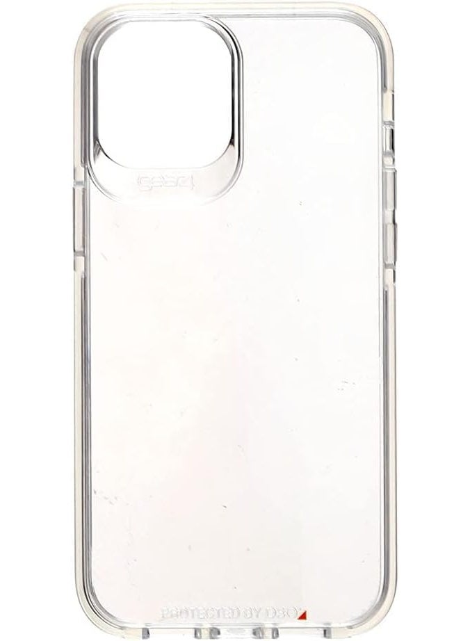 Case for 12 Pro Max, HD Clear TPU Bumper Anti-Gear 4 4 Scratch Protective Case Cover - Image 1