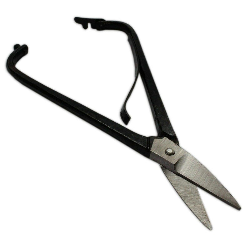 OSCAR Tin Metal Snips Locking Silversmith Goldsmiths Jewellers Cutting Shears Scissors - Image 1