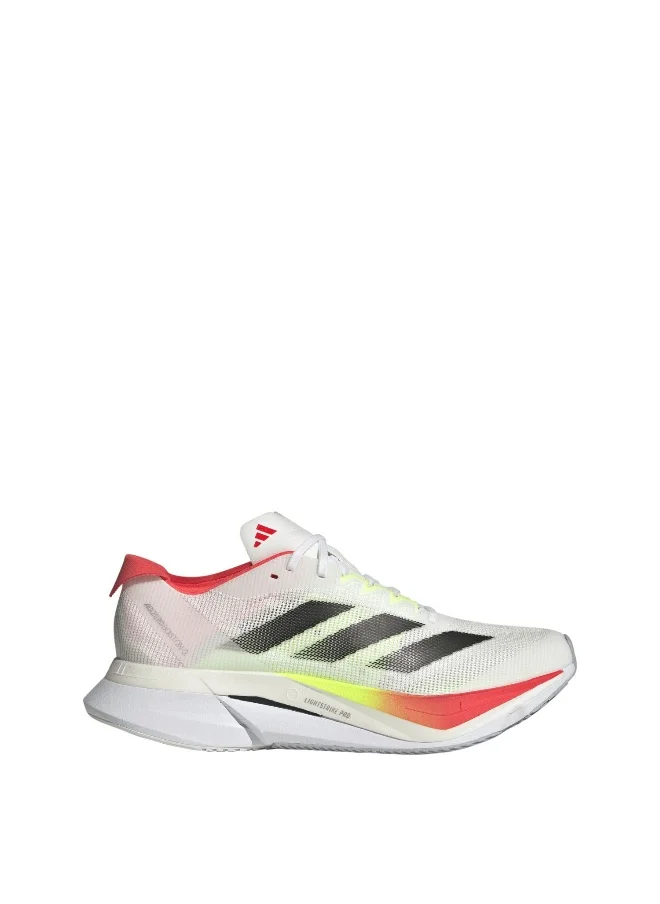 Adidas Adidas Adizero Boston 12 W White Running Shoes For Women 3.5