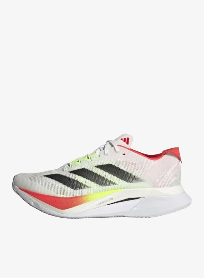 Adidas Adizero Boston 12 W White Running Shoes