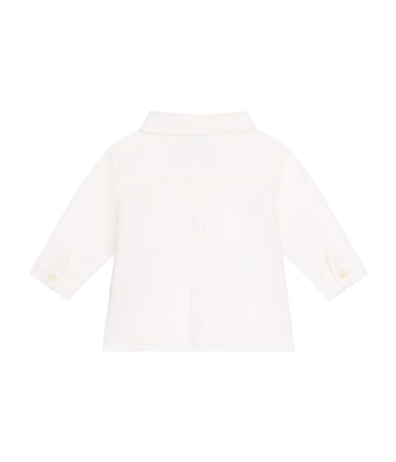 Petit Bateau Babies' poplin shirt