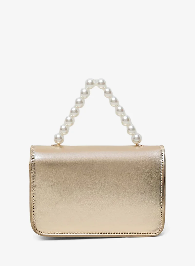 أر أند بي Brooch Top Handle Bag