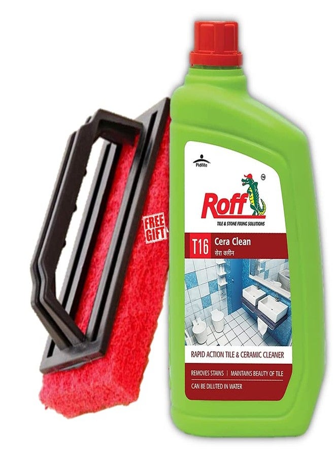 Roff Cera Tile Cleaner, Floor Tile and Ceramic Cleaner, Concentrated Liquid for Tough Stains,Multi-surface Floor and Tile Cleaner 500 ml-(Roff 32628),Roff T16-9 - Image 1
