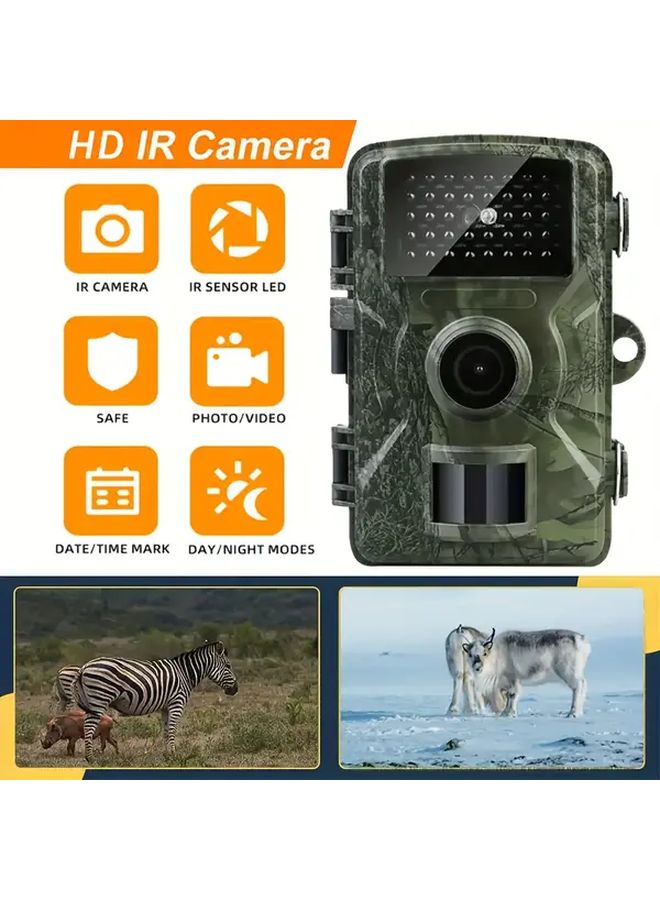 Army Green 1080P HD Wildlife Trail Camera 2 Inch LCD IR Night Vision 0 7s Trigger - Image 2