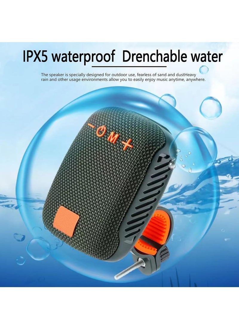 Excefore Compact Music Player, Bluetooth Speaker, Lightweight Portable Speaker, Bike-Mounted Music Device, Memory Card Music Player, Pocket Hiking Music Player, Outdoor Riding Fixed Stand Speaker - Image 4