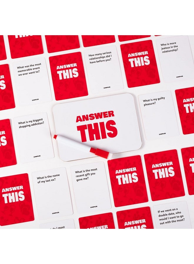 The World Game Answer This - Couples Games - How Well Do You Know Your Partner? - Relationship & Conversation Card Game For Date Night Or A Party - Cool Anniversary & Valentine Gift Idea - Image 4