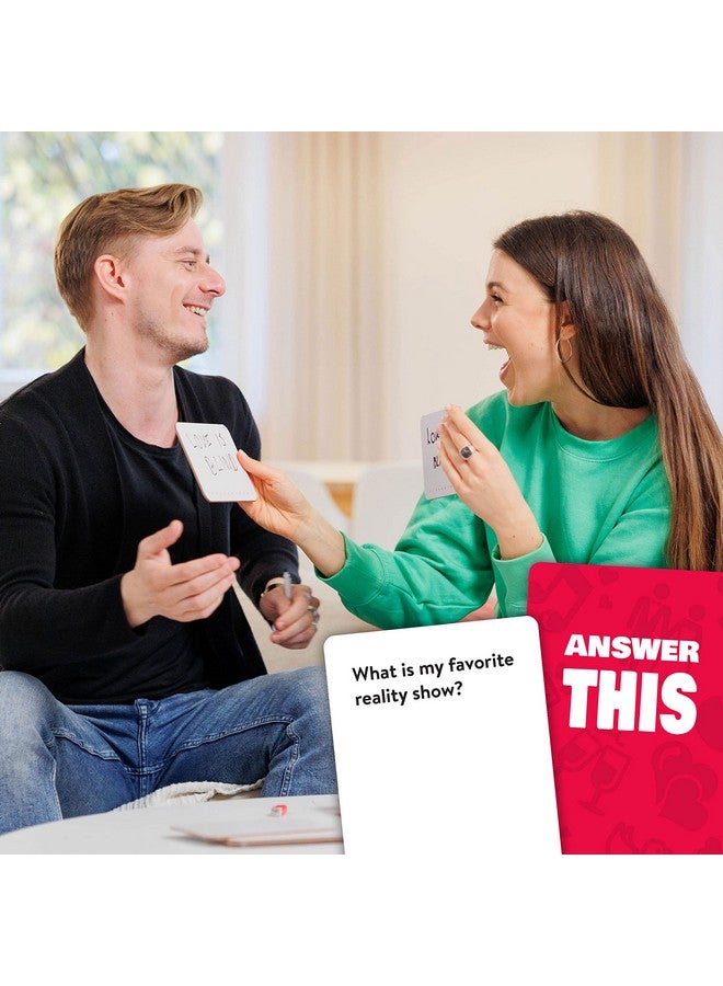 The World Game Answer This - Couples Games - How Well Do You Know Your Partner? - Relationship & Conversation Card Game For Date Night Or A Party - Cool Anniversary & Valentine Gift Idea - Image 5