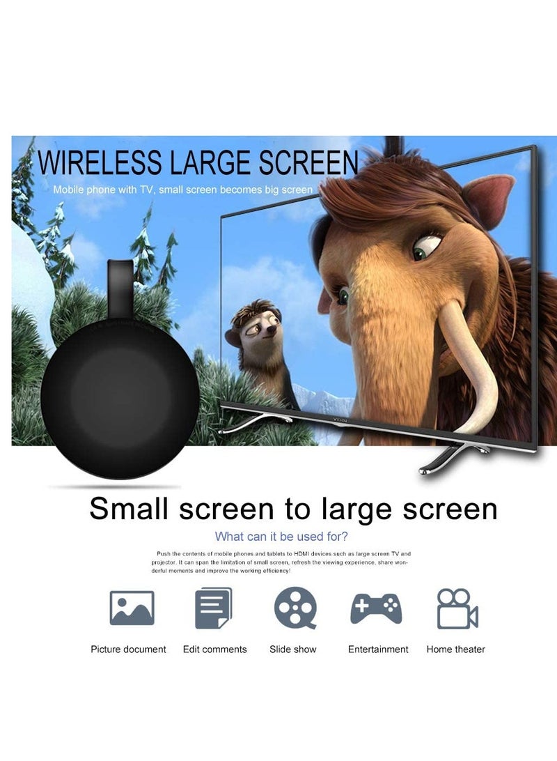 DUSALA 1080P HD Streaming Video Receiver Wireless HDMI 2.4G WiFi Display Adapter Dongle Compatible with iOS Android Windows for TV Projector Monitor,Support Miracast,DLNA,Airplay - Image 3