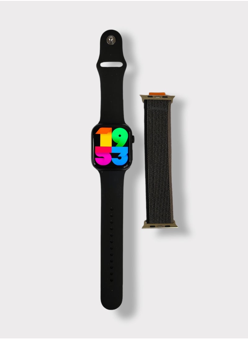 WS - Smart Watch WS93 Max Series 9 Full Screen with Health Fitness Tracker 45 mmBlack - Image 1