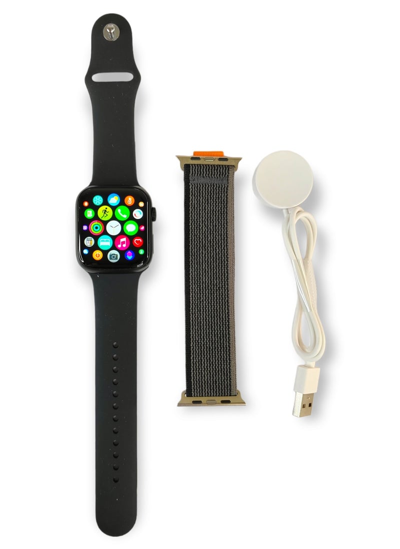 WS - Smart Watch WS93 Max Series 9 Full Screen with Health Fitness Tracker 45 mmBlack - Image 1