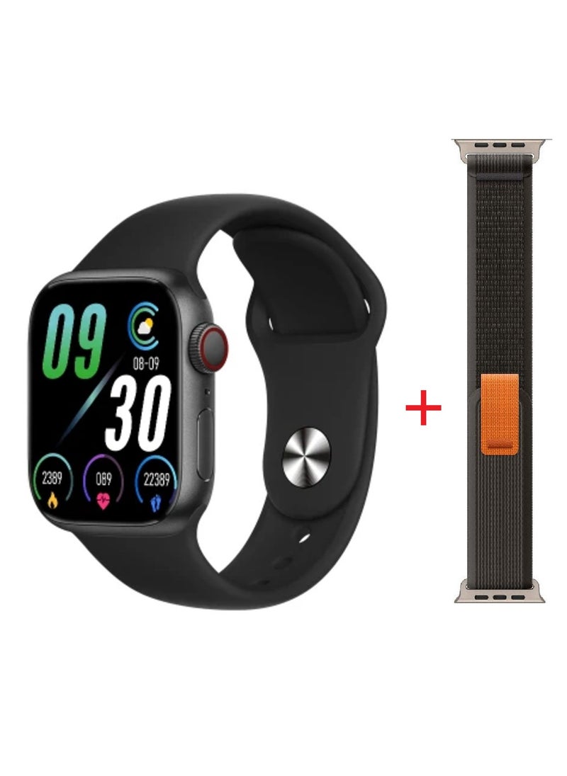 WS - Smart Watch WS93 Max Series 9 Full Screen with Health Fitness Tracker 45 mmBlack - Image 1