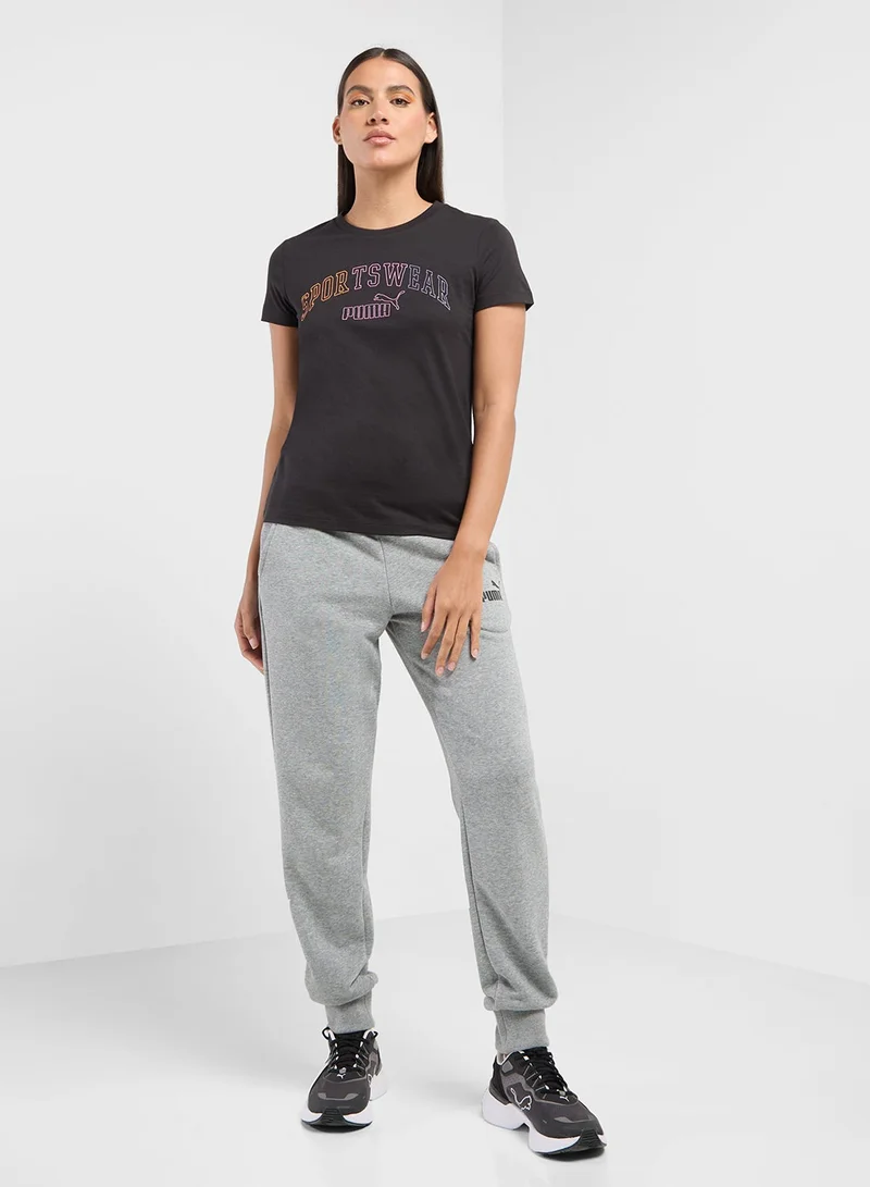 PUMA  Essential Logo Lab T-Shirt for Women | Best Price UAE