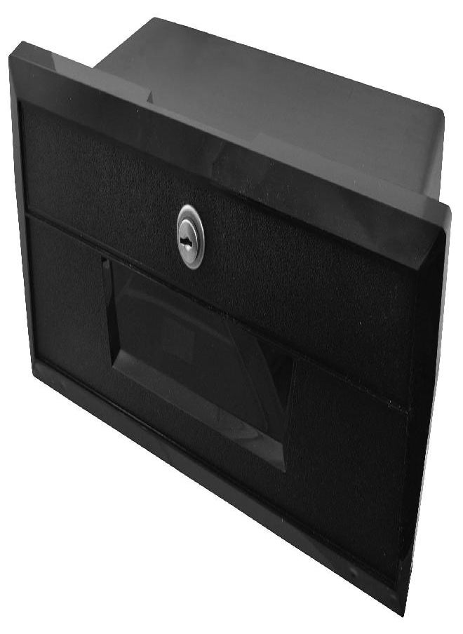 2638-1 Standard Lightweight Lockable Replacement Boat Glove Box With Keys, One Size