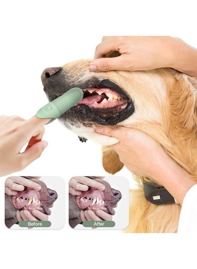 Generic Pet Dental Care Toothbrush, Soft Silicone Dog Tooth Cleaner, Cat Toothbrush, Dog Finger Toothbrush, Dog Teeth Cleaning, Toothbrush for Pets, 3-Pack  - Image 4