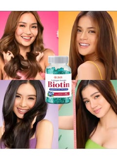 MELLI Collagen Keratin Biotin For Beautiful Hair , Skin & Nails 60Gummies  - Image 3