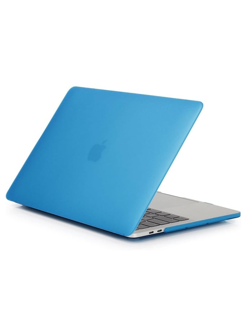 Hard Shell Protective Case Cover Compatible with MacBook Pro 16-Inch Model: A2141 (MVVJ2xx/A, MVVK2xx/A, MVVL2xx/A, MVVM2xx/A) Retina Display with Touch Bar Touch ID, Sky Blue - Image 1