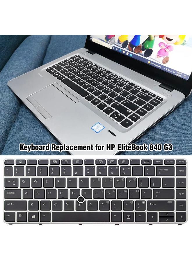 erorex For HP EliteBook 840 G3 Fingerless US Version Laptop Backlight Keyboard - Image 4