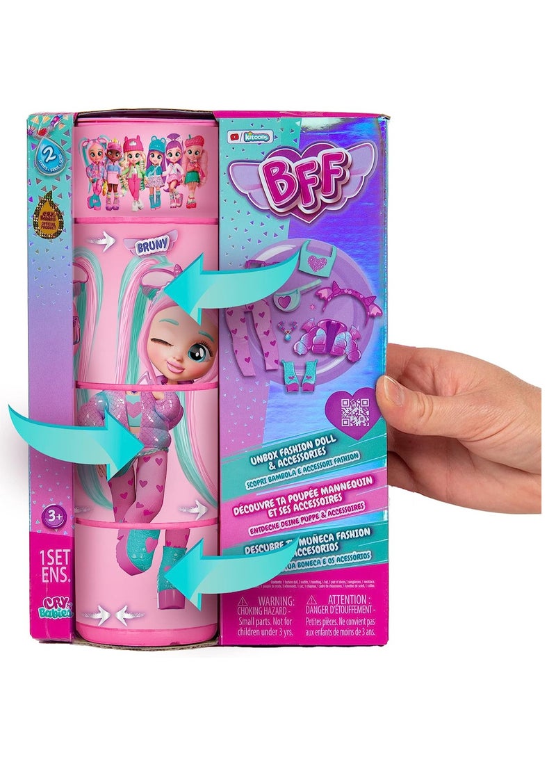 CRY BABIES - BFF Fashion Doll 8 Inches - Bruny - Image 1
