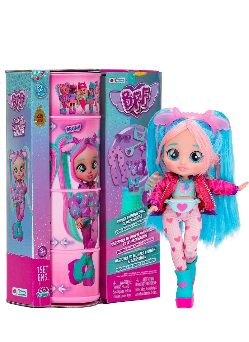 CRY BABIES - BFF Fashion Doll 8 Inches - Bruny - Image 1