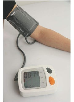 Automatic blood pressure monitor, with speaking voice, smart measurement, internal lithium battery, 2 users memory, irregular heartbeat detection, large LCD display