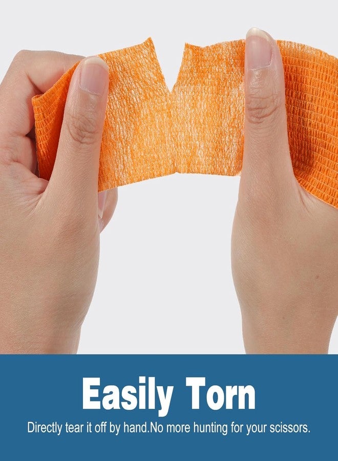 PET FUN Cohesive Self-Adhesive Non-Woven First Aid Elastic Bandage for Animal, Dogs, Cats, & Humans (5CM * 4.5M - Random Colour) (1) - Image 4
