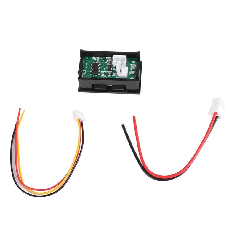 Digital Voltmeter Ammeter Dual LED Display, DC 0V - 100V Voltage Amperage Measurement Meter -, Fast Response, Ideal for Electronics and Circuit Maintenance (50A) - Image 1