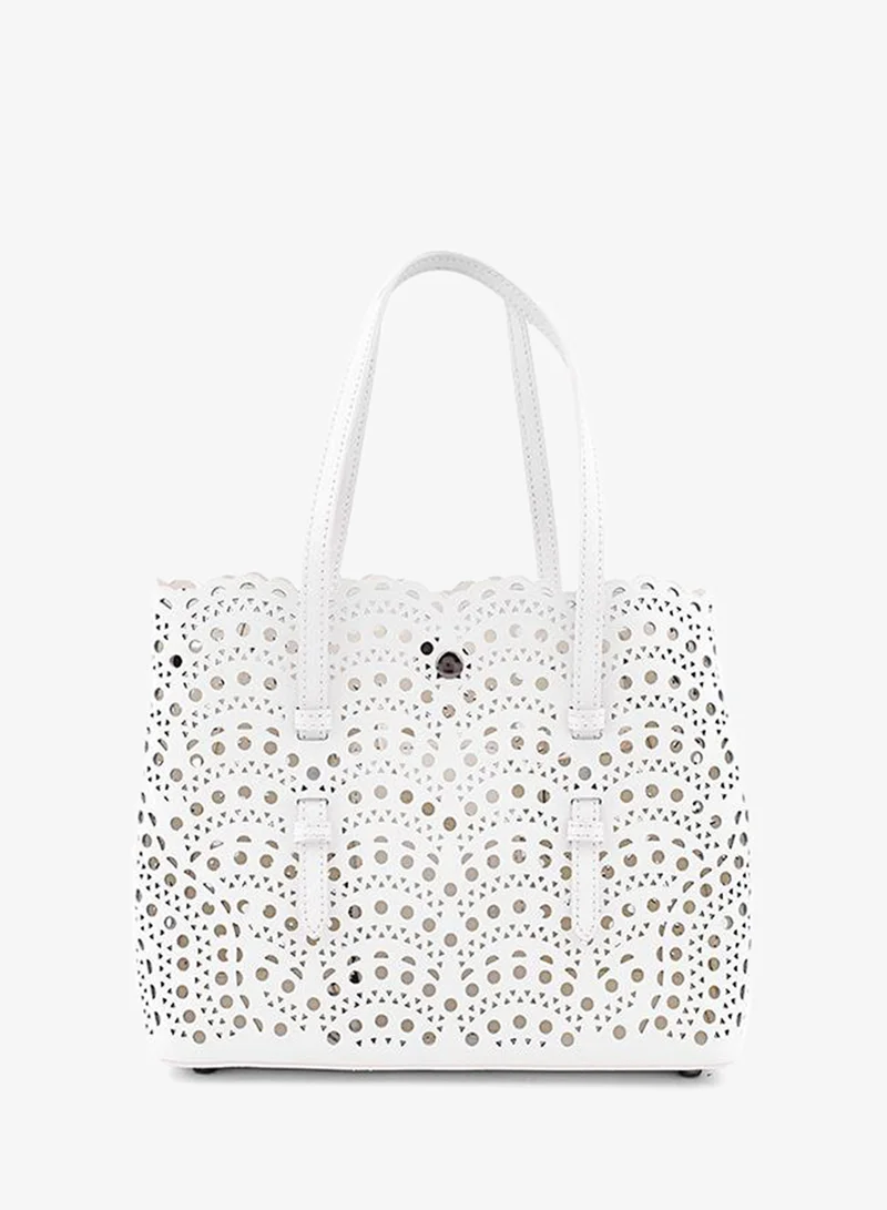 Cuple Women’s Woven Tote Bag Set