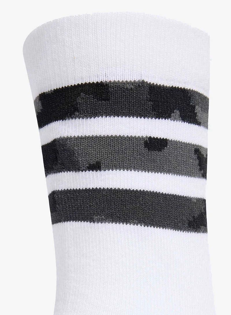 Adidas Youth 3 Pack Camo Socks