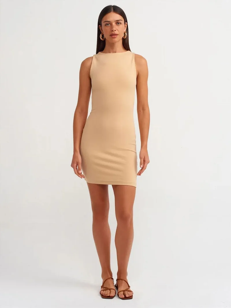 ديلفين Dilvin Sleeveless Bodycon Mini Dress