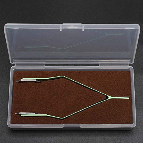 Zunate V Shaped Watch Spring Tweezers, Metal Watch Repairing Tool, Remover Repair Accessory Tool Kit for Watchmaker and Repairer - Image 5