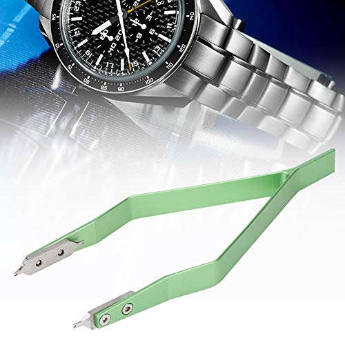 Zunate V Shaped Watch Spring Tweezers, Metal Watch Repairing Tool, Remover Repair Accessory Tool Kit for Watchmaker and Repairer - Image 2