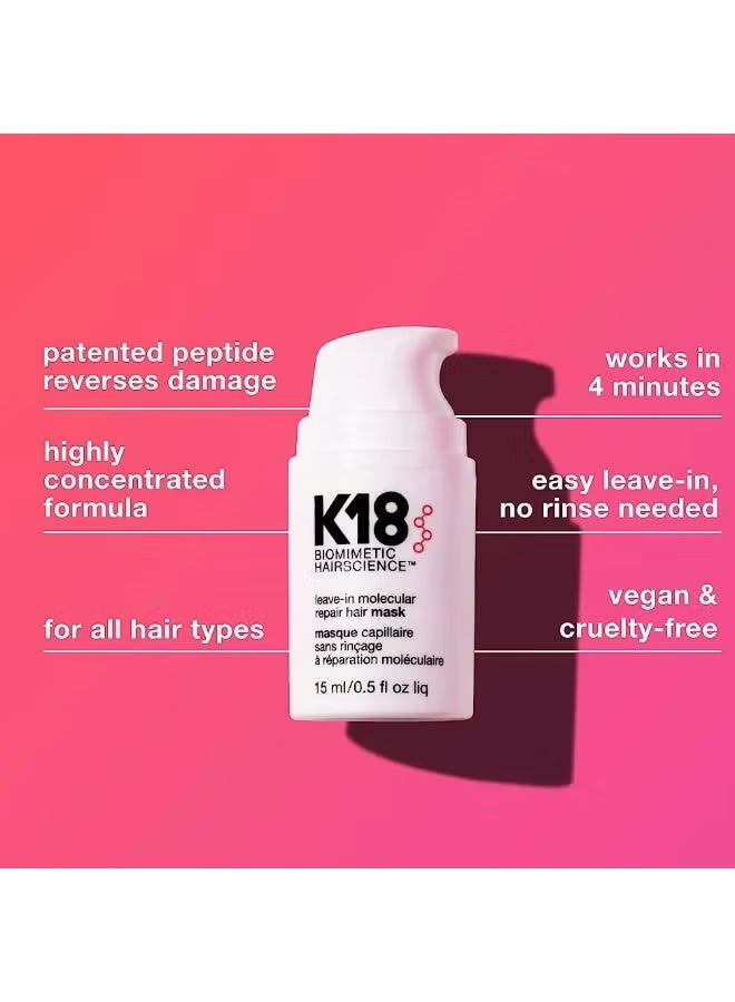 K18 Leave-in Molecular Repair Hair Mask 50Ml - Image 3