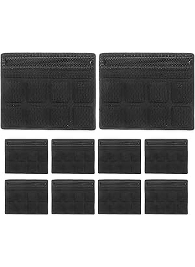 Universal Helmet Chin Pads 10pcs Replacement Sponge Cushion Mat Liner for Cycling Bike Headgear - Image 1