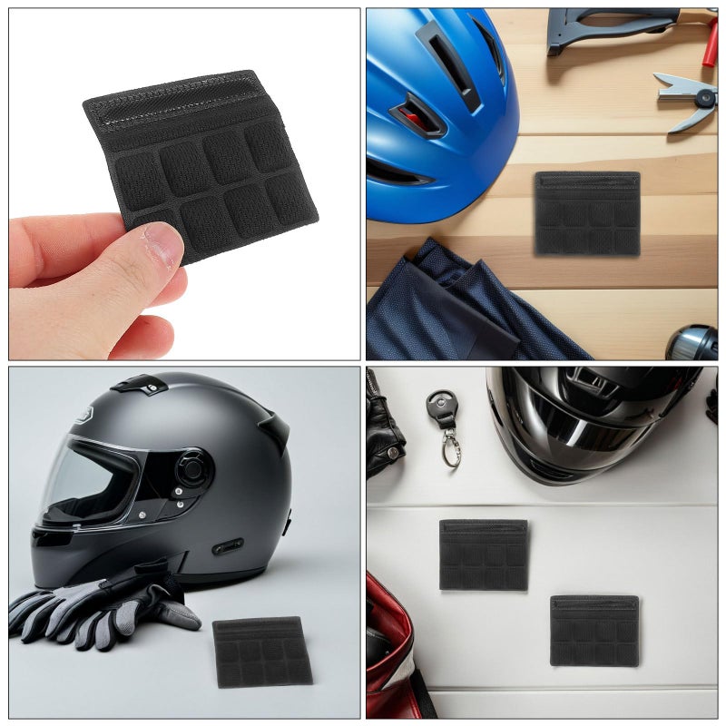 Universal Helmet Chin Pads 10pcs Replacement Sponge Cushion Mat Liner for Cycling Bike Headgear - Image 4