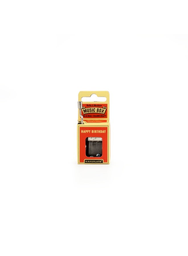 KIKKERLAND Music Box - Happy Birthday - Image 1
