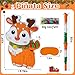 PCFING 216 Inch Christmas Reindeer Piata with 30 Inch Piata Stick Blindfold Confetti for Boy Girl Adults Xmas Party Game Decorations - Image 4