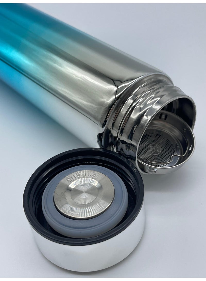 أو جي إس كوب حراري ستانلس ستيل بغطاء رقمي عزل يحافظ على البرودة 24 ساعة والحرارة 12 ساعة بجودة عالية - Image 5