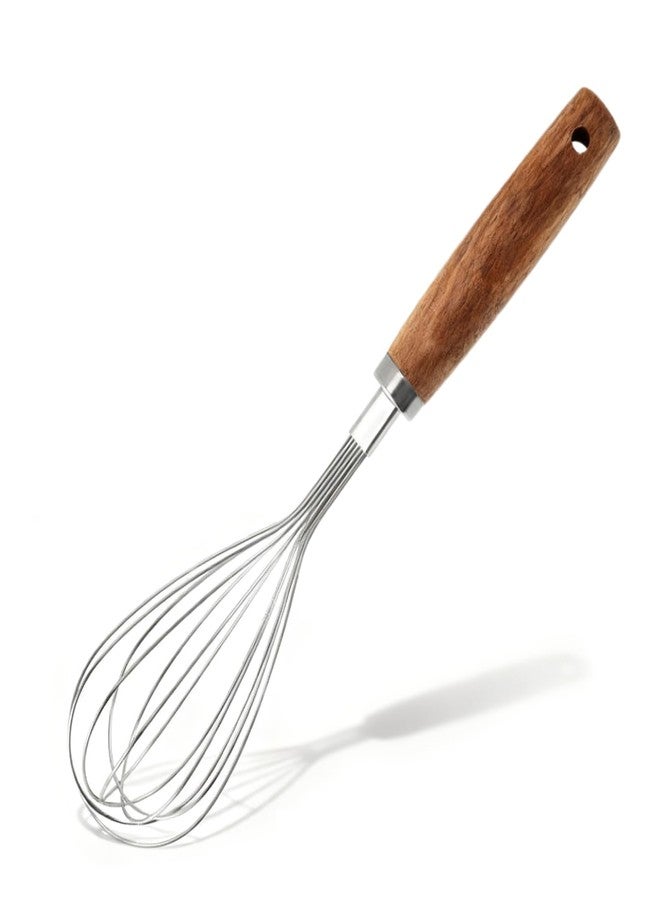 BOBOAR Mini Small Whisks Tool for Cooking,Stainless Steel Metal Dough Hand Whisk Egg Beater - Image 1