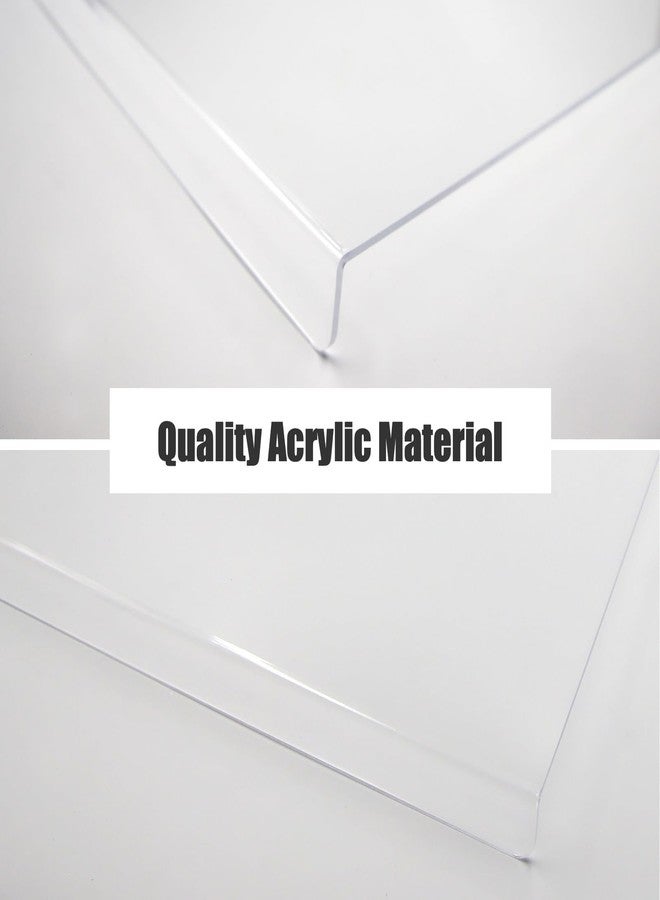 Gihunk Acrylic Cutting Boards for Kitchen Counter，Clear Cutting Board for Countertop with Lip, Upgraded Thicker Non-Slip Transparent Acrylic Cutting Board for Countertop for Home (18 * 14in) (Large) - Image 4