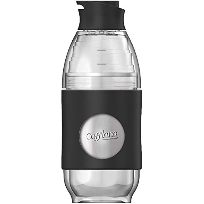 Cafflano GoBrew  Portable Brewing Bottle Coffee Maker Pour Over Coffee Brewing Set AllIn1 Beverage Bottle EcoFriendly Bioplastic Ecozen Bpa Free - Image 1