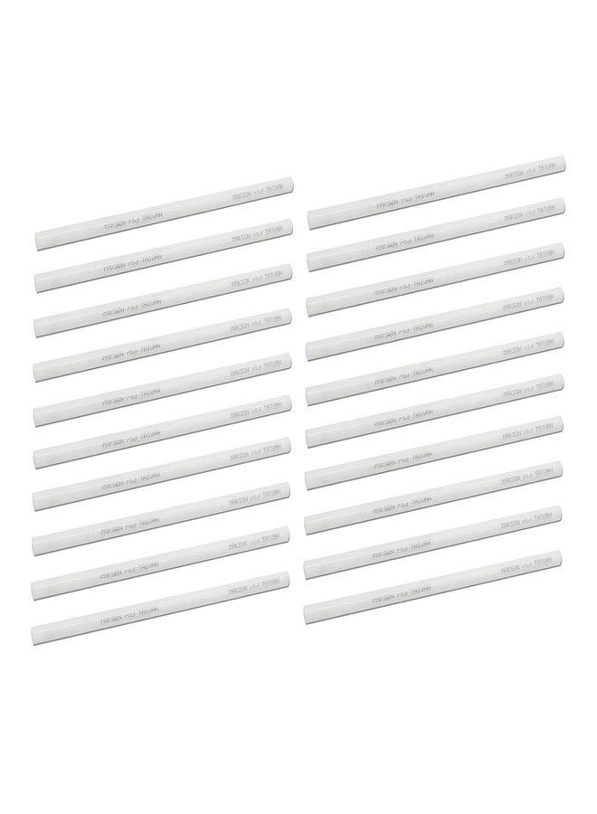 Electronicspices Pack of 20 Preminium Milky White Colored Hot Melt Glue Sticks - Image 1