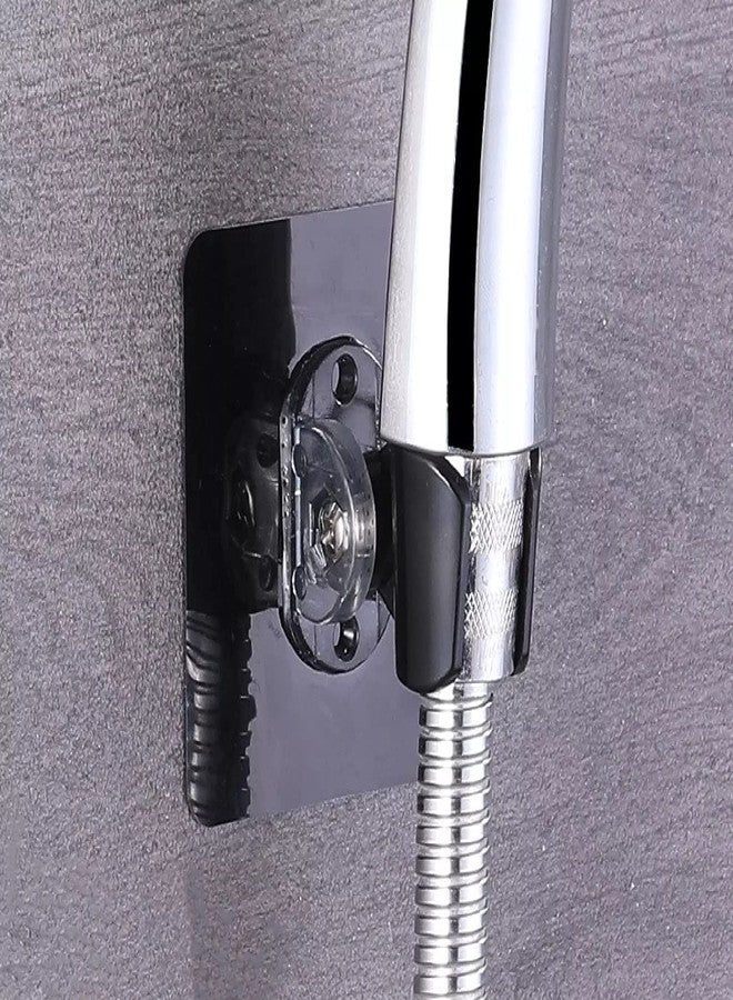 Greeya Self Adhesive Shower Head Wall Mount Holder for Handheld Shower - Adjustable Showerhead Rack Drill-free, Set of (2) - Image 5