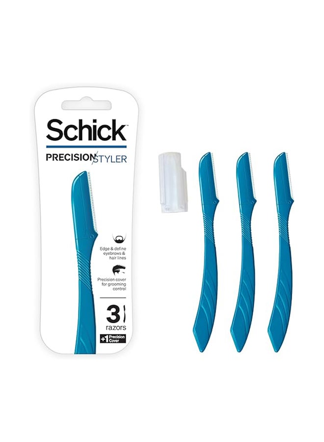 schick Precision Styler Body Razor for Men - 3Pcs - Image 4