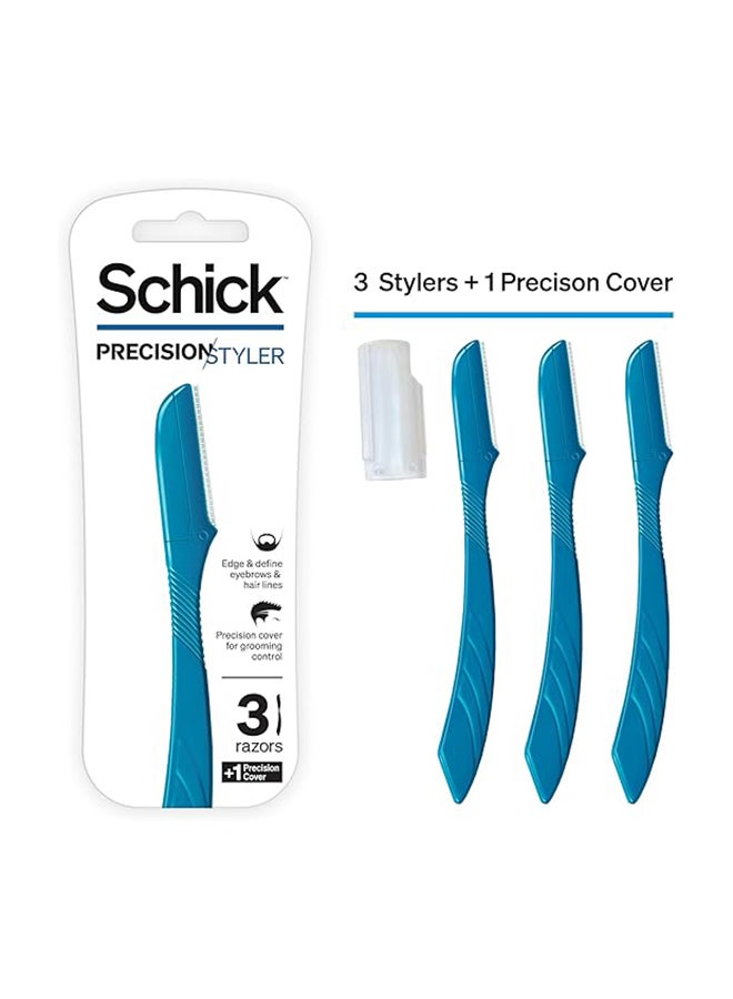 schick Precision Styler Body Razor for Men - 3Pcs - Image 1