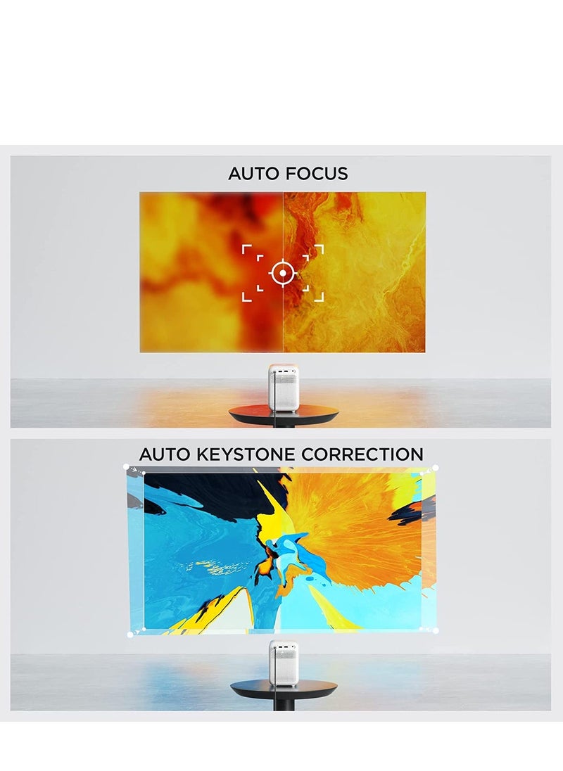 Generic - HD Smart Projector Android + Remote Control + Netflix + YouTube - Image 1