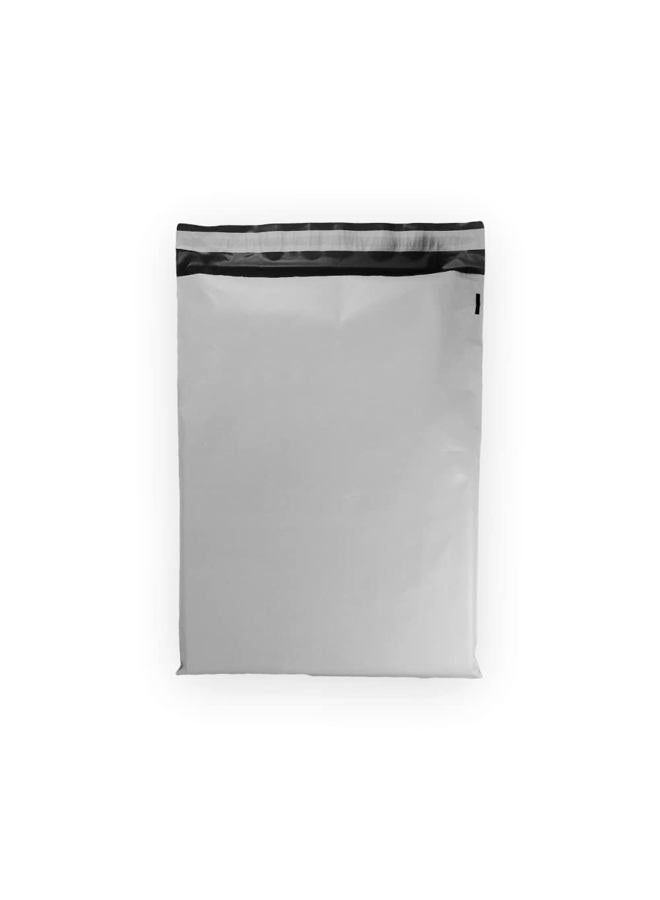 EcoSwift 10 12 x 16 White Large Poly Mailer Size #5 Self Sealing Envelopes Plastic Shipping Mailing Bags 12x16 1.7 mil - Image 2