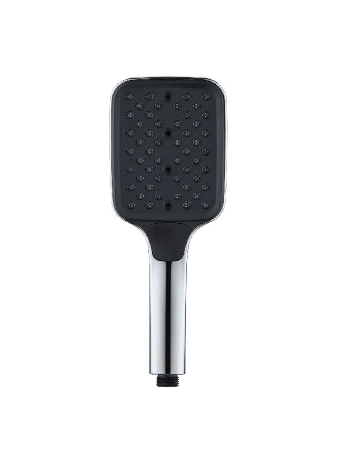 Aqua Drop Rectangular High Pressure Handheld Shower with Ergonomic Handle Black 5.5 x 31.5 x 19 cm DF5850