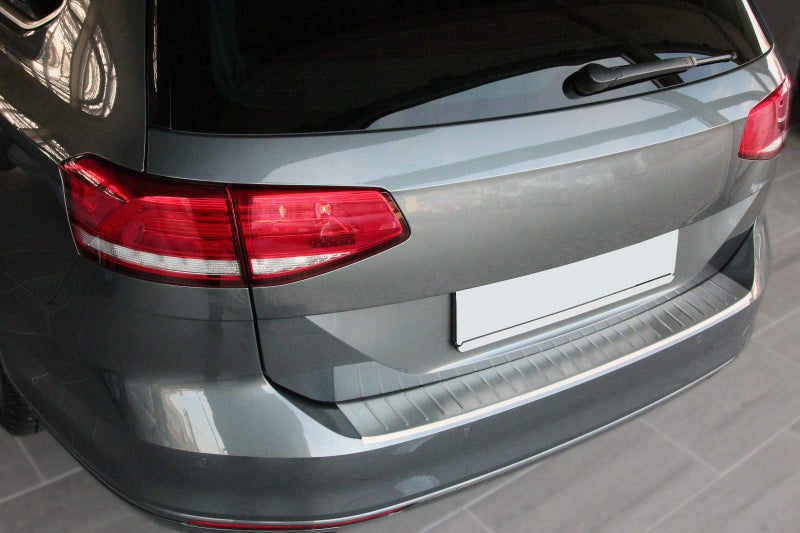Generic Recambo CT-LKS-2420 Boot sill Protection Stainless Steel matt for VW Passat B8 Variant + Alltrack, Large - Image 1