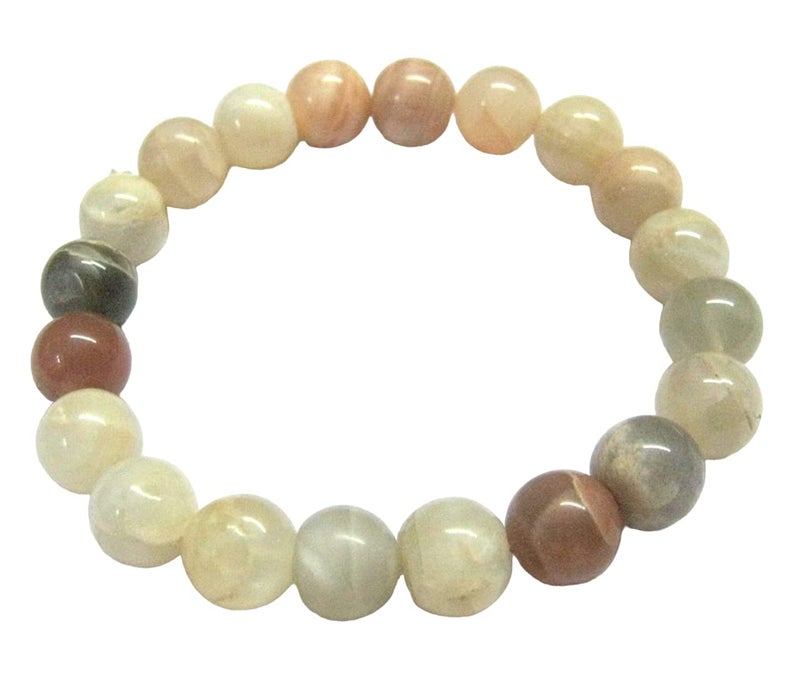 CRYSTALMIRACLE Powerful Round Beaded Bracelet Gemstone Fashion Jewelry Crystal Healing Gift Wellness Meditation Positive Energy - Image 2